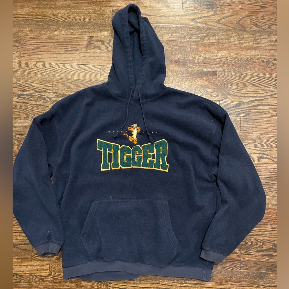 Disney Vintage Tigger Fleece Hoodie Size XXL